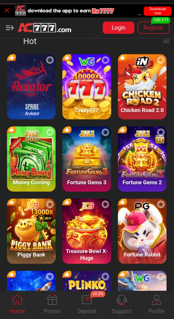 AC777 Game Login